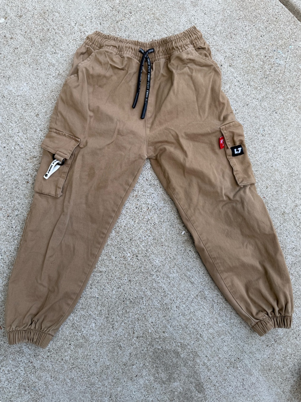 Kids 6T Tan Utility Jogger Pants
